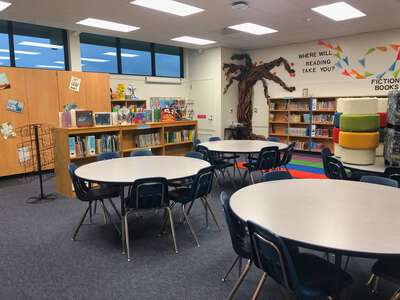 Wakeham Elementary School Library in Garden Grove