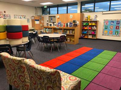 Wakeham Elementary School Library in Garden Grove