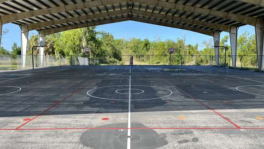 Trafalgar Elementary School Blacktop / Basketball Courts in Cape Coral