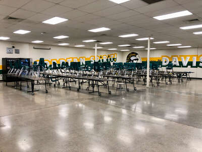 Davis High School Cafeteria in Modesto