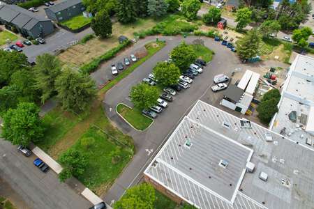 Harrison Park Middle School Parking Lot in Portland