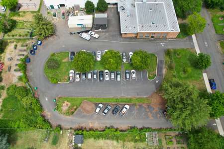 Harrison Park Middle School Parking Lot in Portland