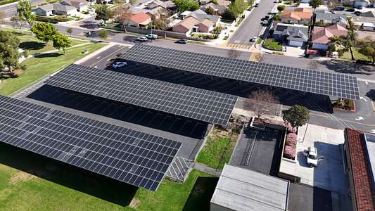 El Camino Real Elementary School Parking Lot in Irvine 2