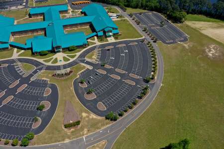 West Johnston High School Parking Lot - Student Bottom in Benson