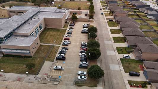 Ebby Halliday Elementary School Parking Lot - Side in Dallas 2