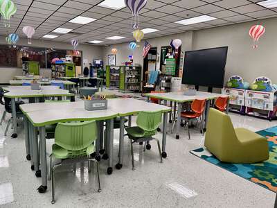 Hogg New Tech Center Library in Dallas