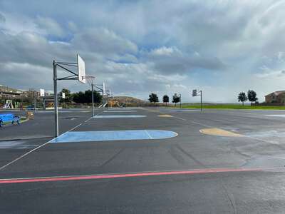 Jose Maria Amador Elementary School Outdoor Basketball Courts in Dublin