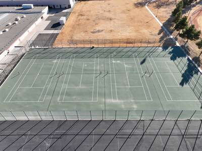 Bridger - Jim Middle School Tennis Courts in North Las Vegas