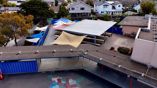 Curie Elementary School Lunch Court in San Diego