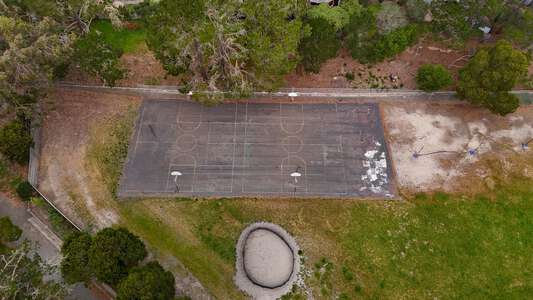 Walter Colton Middle School Blacktop / Basketball Courts 2 in Monterey