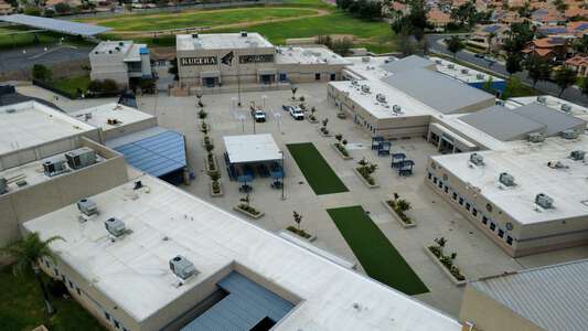 Ethel Kucera Middle School Quad in Rialto 3