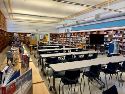 Hogan Middle School Library in Vallejo