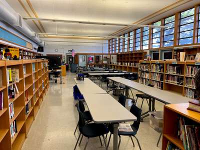 Hogan Middle School Library in Vallejo