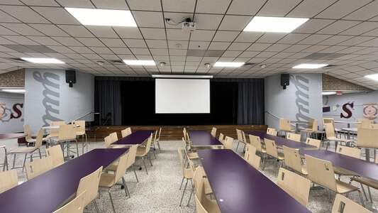 Aldine Young Women's Leadership Academy Cafeteria in Houston 2