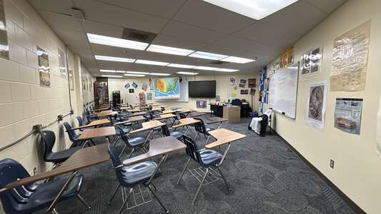 Highland East Jr. High School Classroom Standard in Moore 3