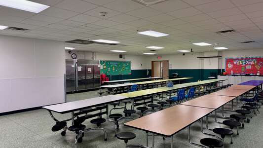 Alex Sanger Preparatory School Cafeteria in Dallas