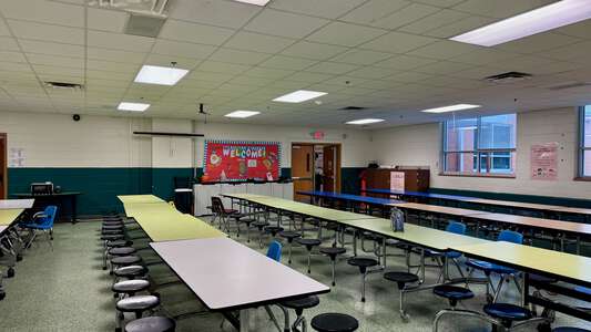 Alex Sanger Preparatory School Cafeteria in Dallas