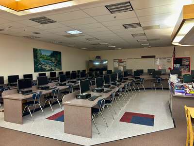 North Salem High School Library in Salem