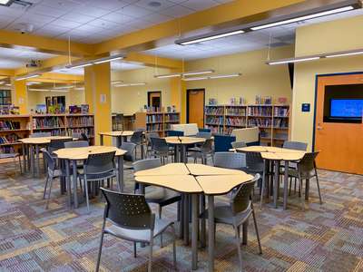 Frangus Elementary School Media Center in Orlando