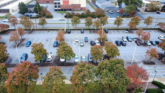 Woodstock Elementary School Parking Lot - Front in Virginia Beach