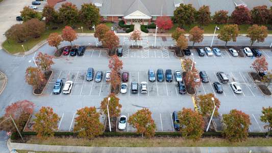 Woodstock Elementary School Parking Lot - Front in Virginia Beach
