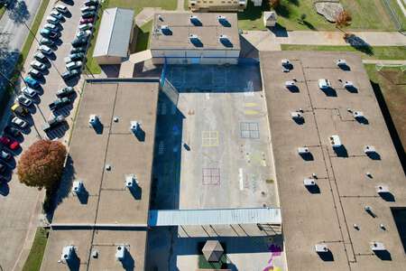 Mary Louise Phillips Elementary School Outdoor Area in Fort Worth