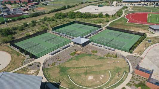 Marine Creek Middle School Tennis Courts in Fort Worth 2