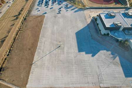 Wilkerson-Greines Activities Complex East Parking Lot in Fort Worth