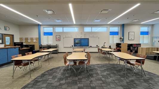 Ella Baker Elementary School Library in Redmond