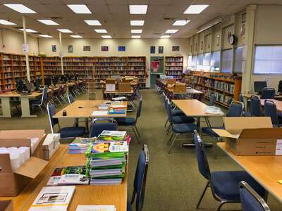 Balboa Middle School Library in Ventura
