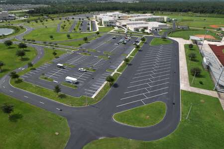 Cypress Creek High School Parking Lot - Football Stadium in Wesley Chapel