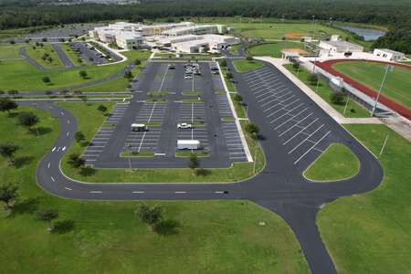 Cypress Creek High School Parking Lot - Football Stadium in Wesley Chapel