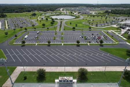 Cypress Creek High School Parking Lot - Football Stadium in Wesley Chapel