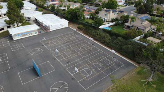 Mission Meadows Elementary School Outdoor Basketball Courts in Oceanside 2