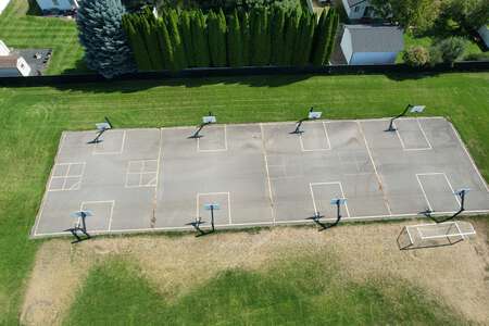 Hayden Meadows Elementary School Outdoor Basketball Courts in Hayden
