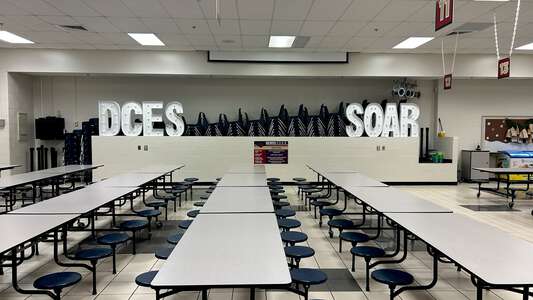 Duncan Creek Elementary School Cafeteria in Hoschton