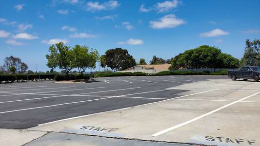 Silver Wing Elementary School Parking Lot in San Diego