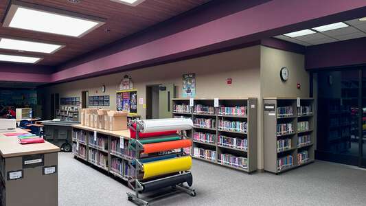 Canyon Vista Elementary School Library in Aliso Viejo