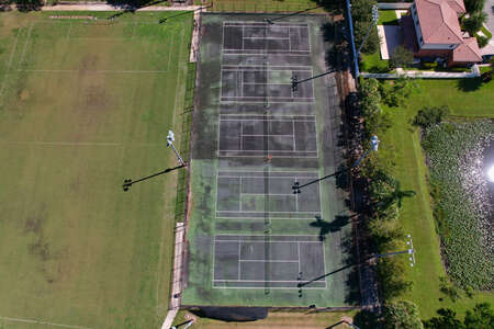 Western High School Tennis Courts in Davie
