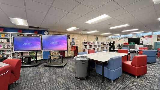 Ganesha High School Library in Pomona