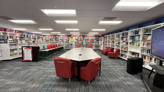 Ganesha High School Library in Pomona