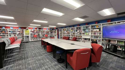 Ganesha High School Library in Pomona