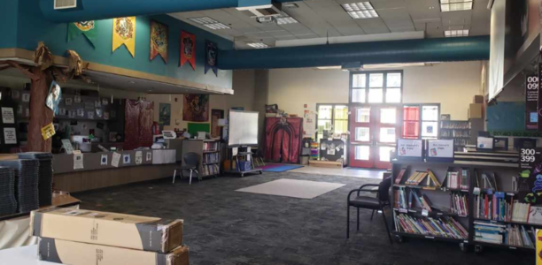 Valle Vista Elementary School Library in Hemet