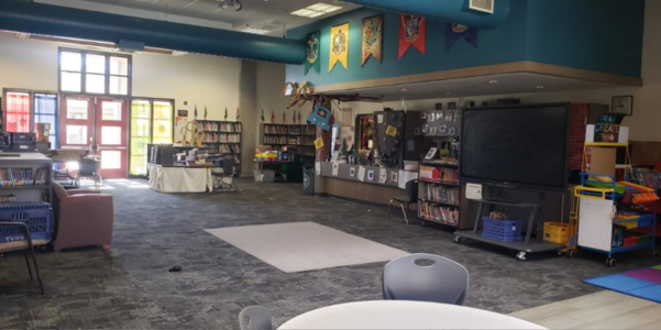 Valle Vista Elementary School Library in Hemet