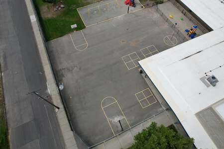 Coeur d'Alene Early Learning Center Outdoor Basketball Courts in Coeur d' Alene