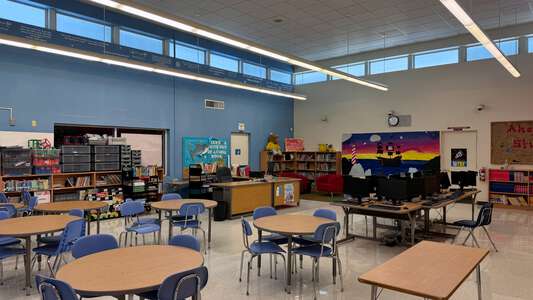 Broadmoor Elementary School Media Center in Miami