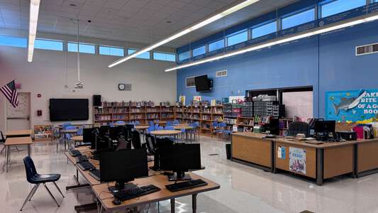 Broadmoor Elementary School Media Center in Miami