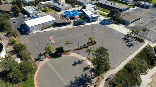 Oak Crest Middle School Parking Lot in Encinitas