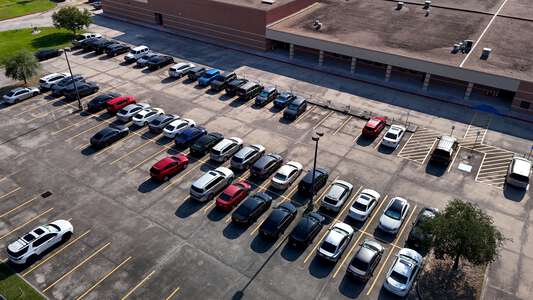 Jones Elementary School Parking Lot - Side in Humble