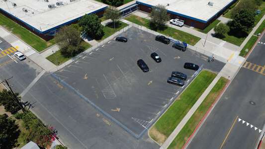 Frisbie Middle School Parking Lot 2 in Rialto 2